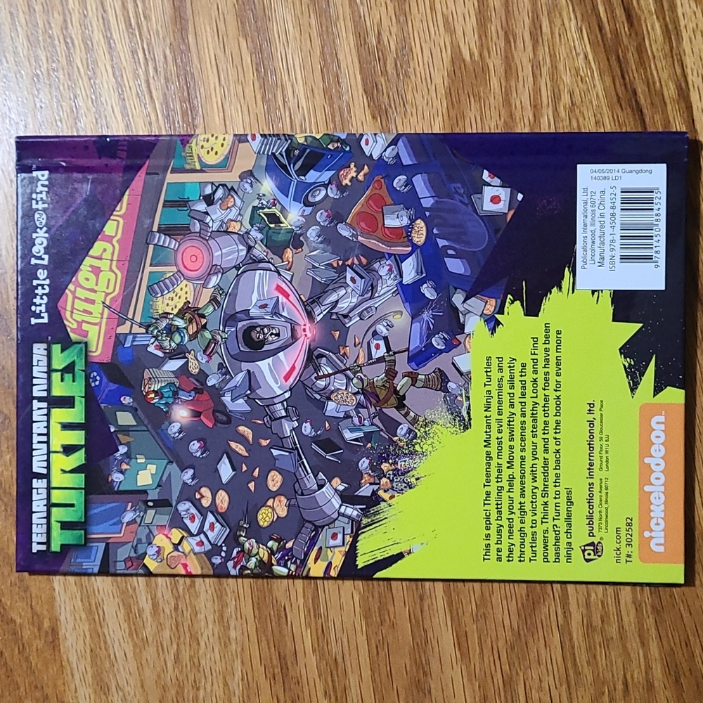 Set of 4 TMNT kids books - Picture 9 of 9